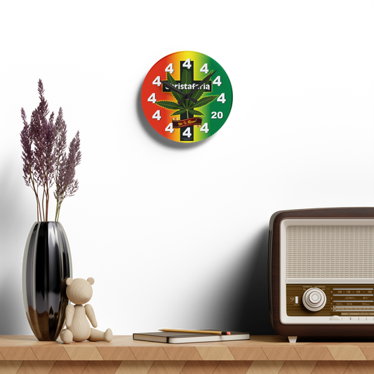 Christafaria™ Clock - Acrylic