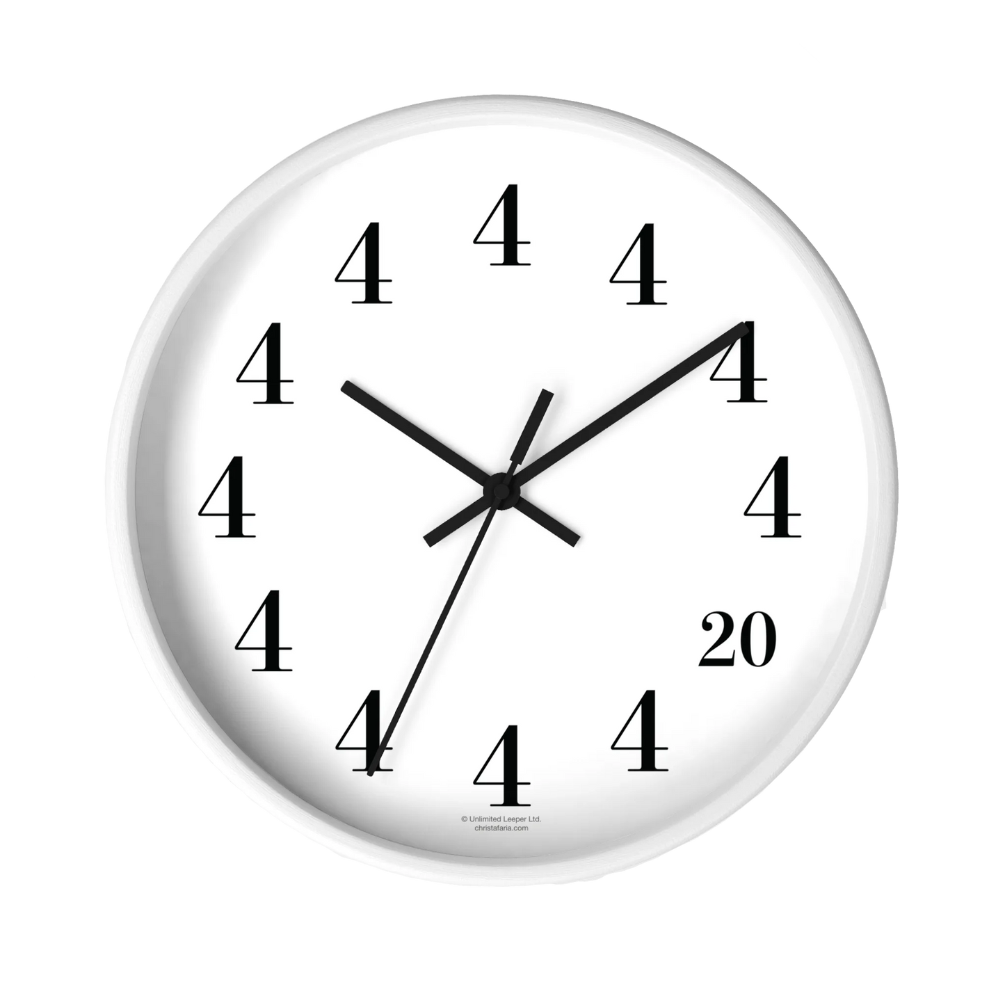 420 Office™ Clock - Framed