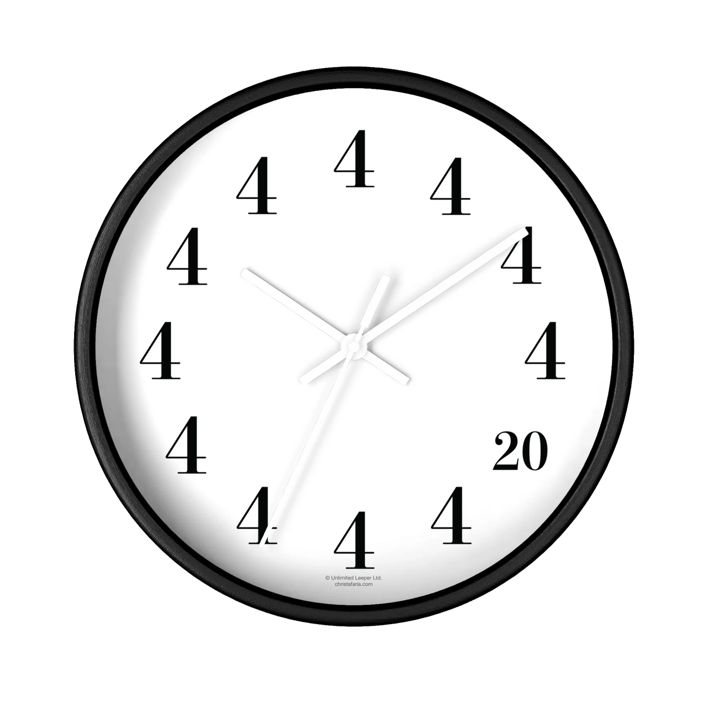 420 Office™ Clock - Framed