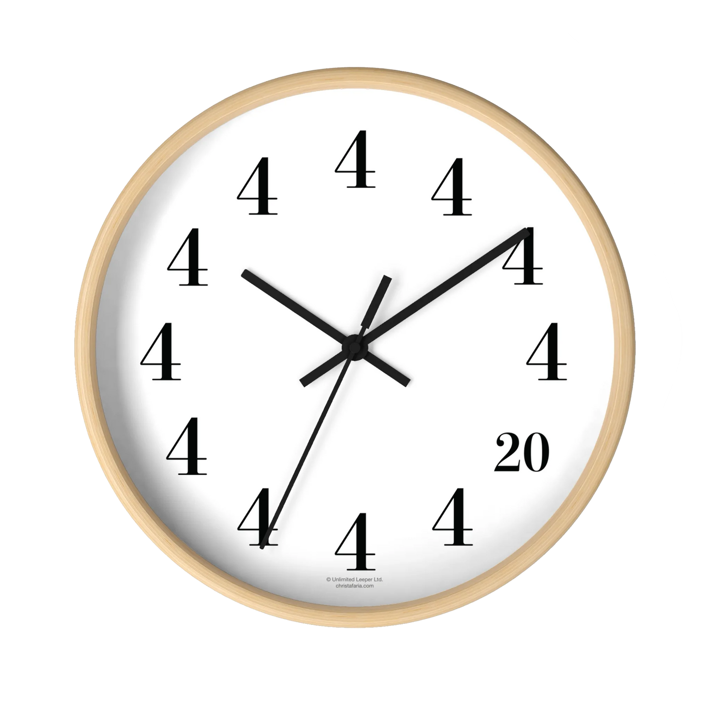 420 Office™ Clock - Framed