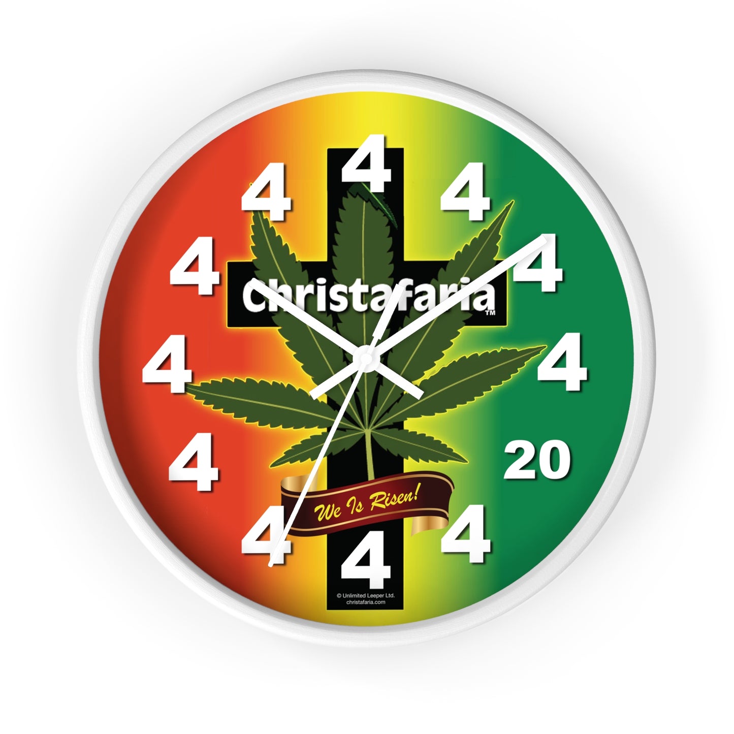 Christafaria™ Clock - Framed