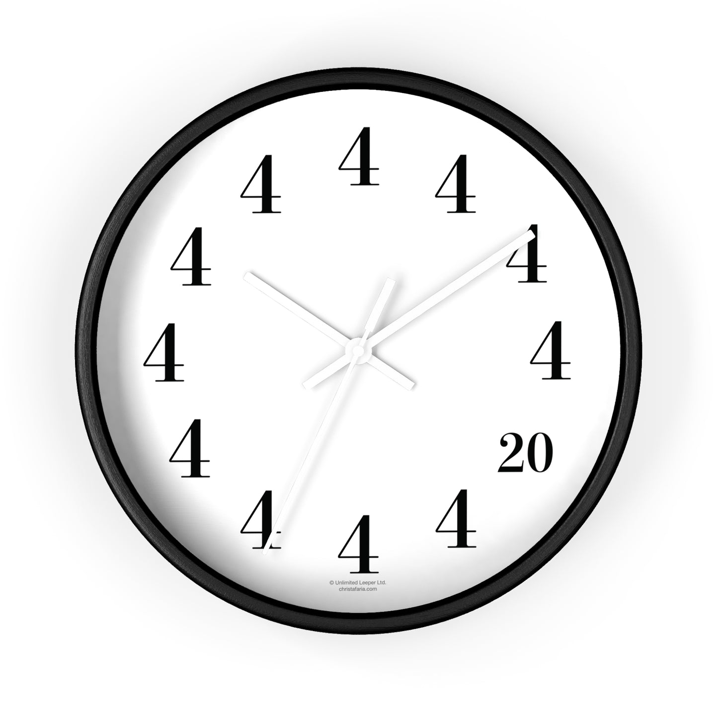 420 Office™ Clock - Framed