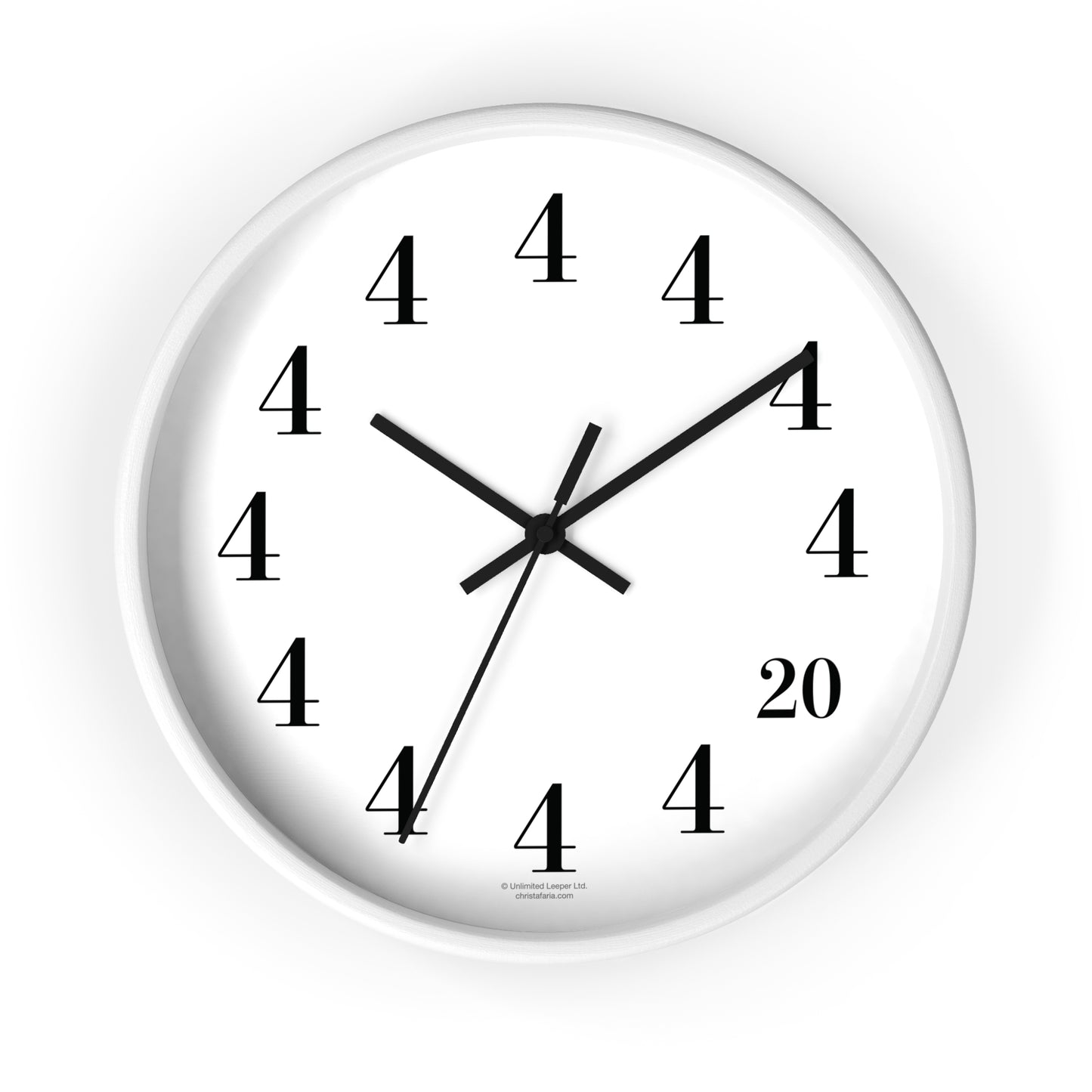 420 Office™ Clock - Framed