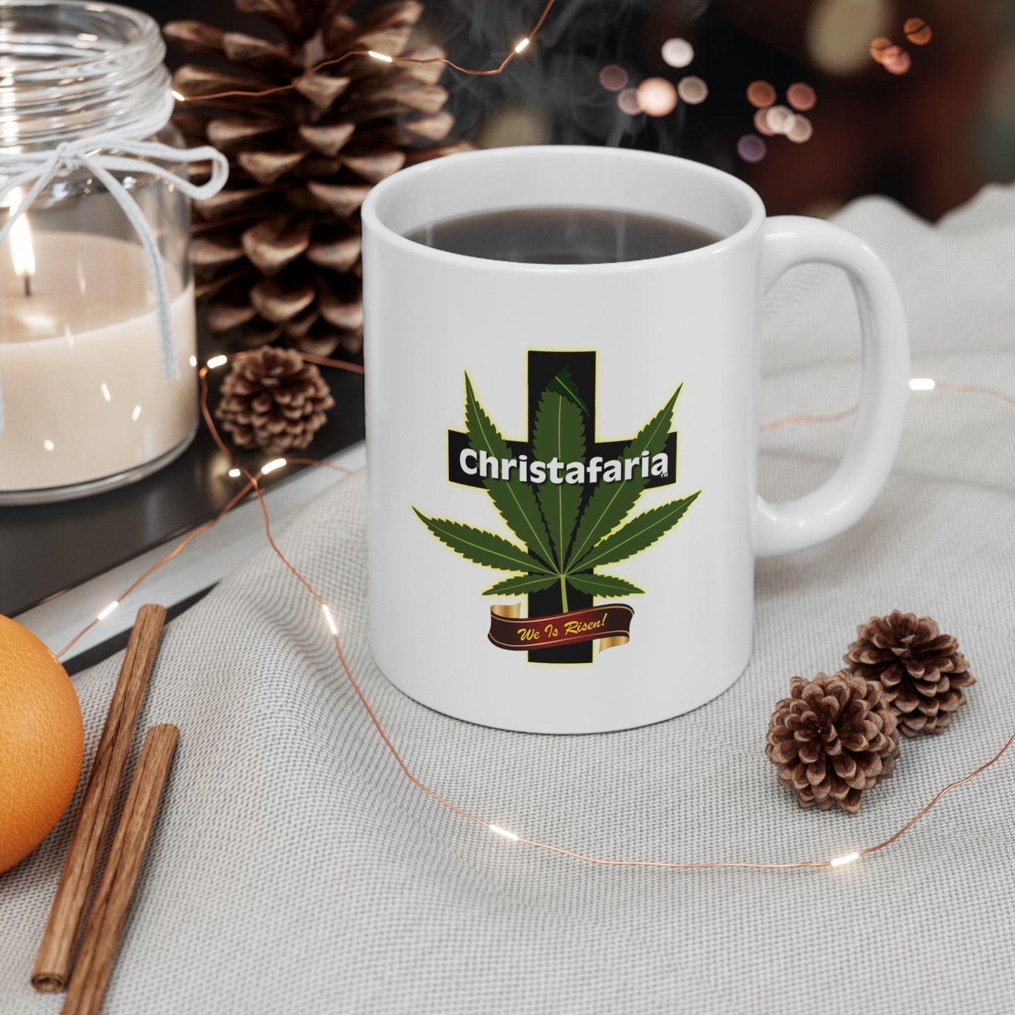 Christafaria™ Ceramic Mug - 11oz