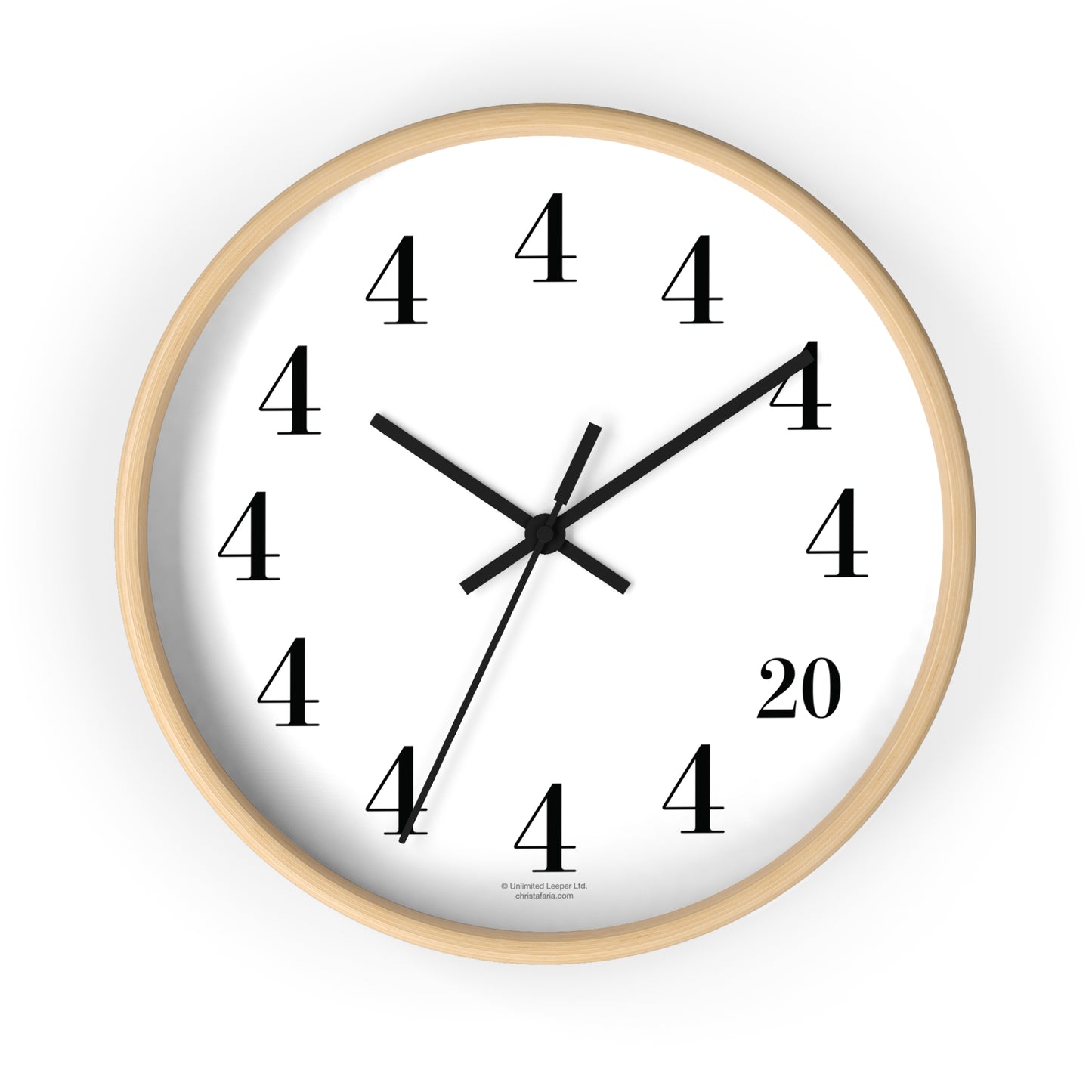 420 Office™ Clock - Framed