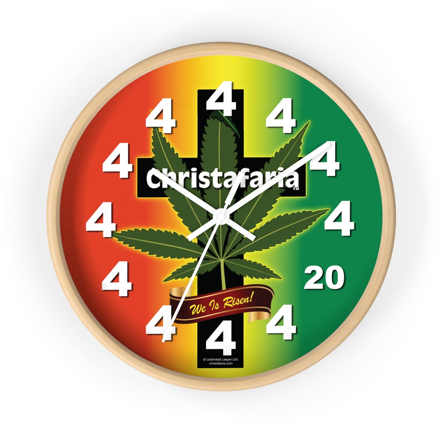 Christafaria™ Clock - Framed