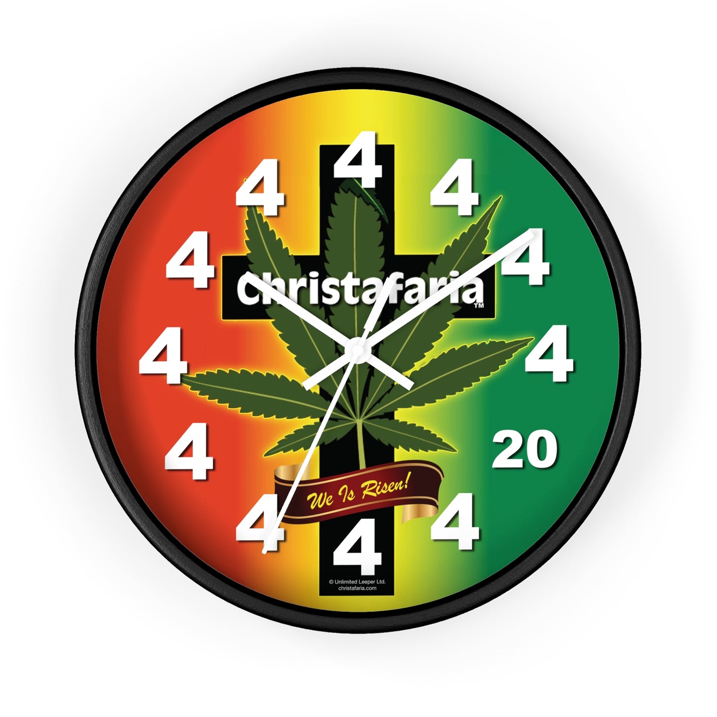 Christafaria™ Clock - Framed