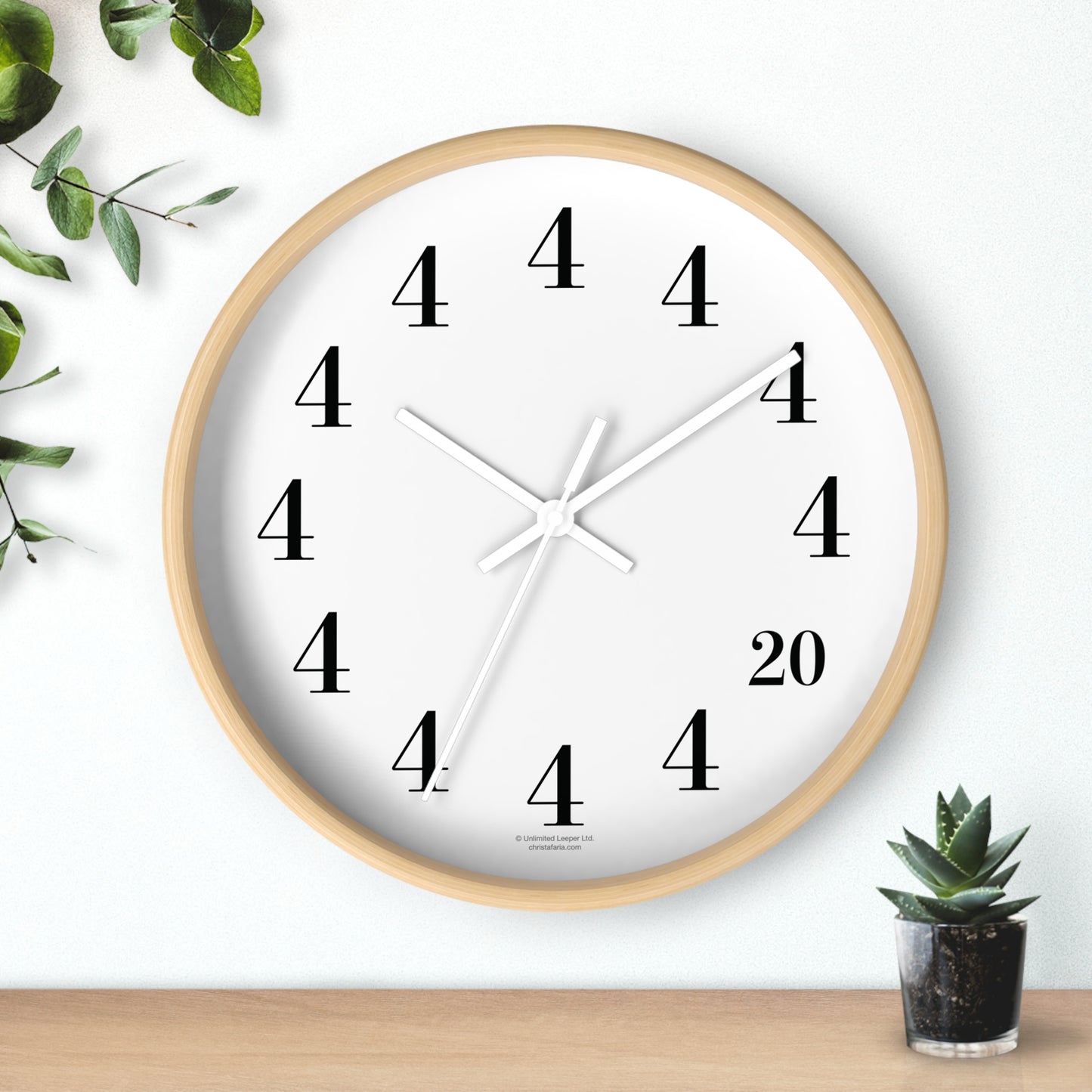 420 Office™ Clock - Framed