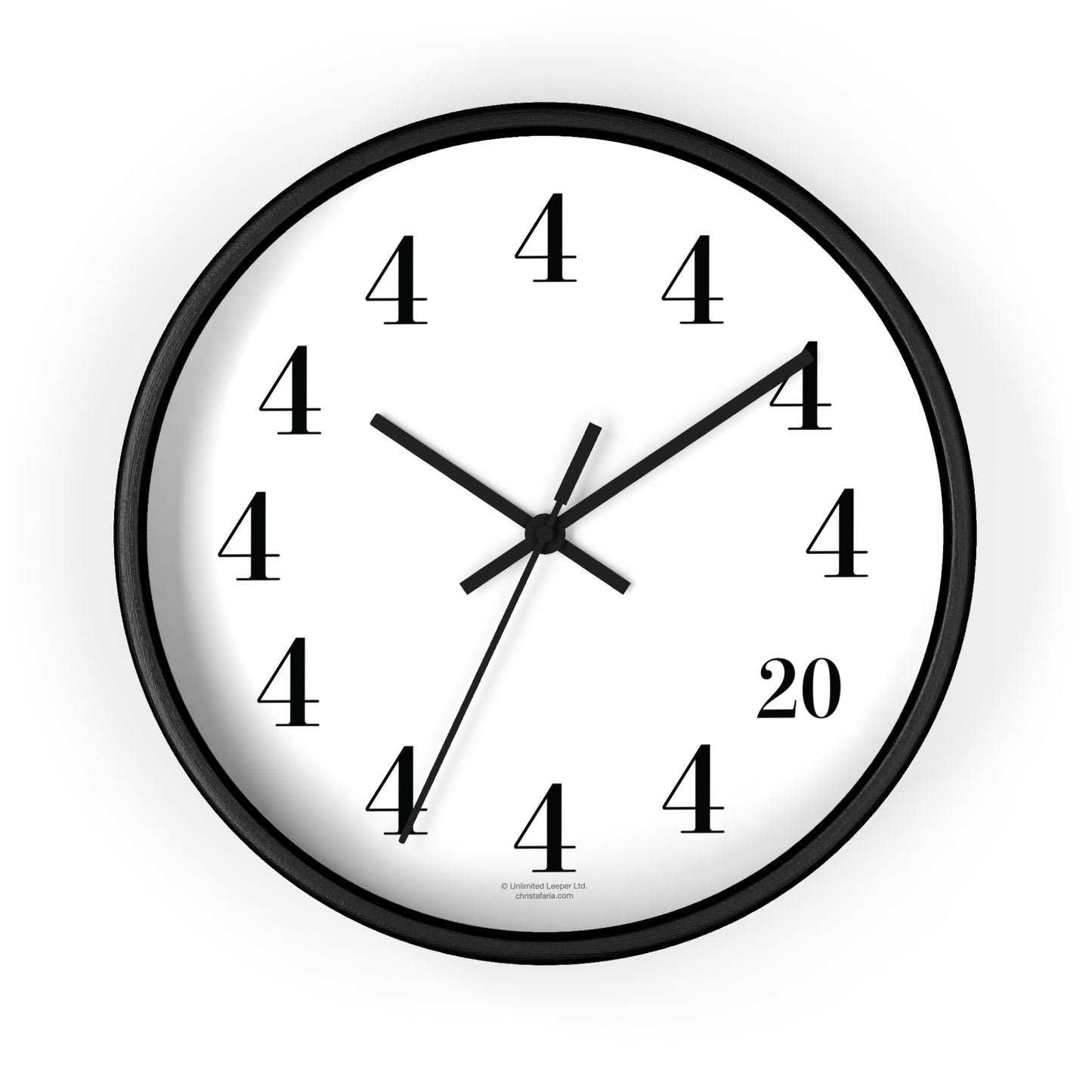 420 Office™ Clock - Framed