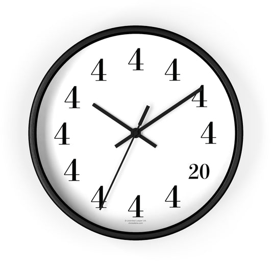 420 Office™ Clock - Framed