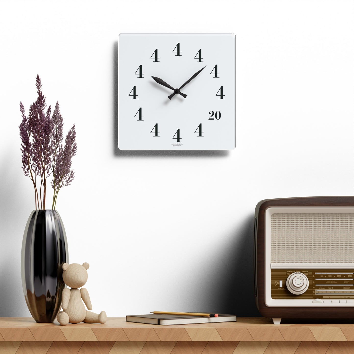 420 Office™ Clock - Acrylic