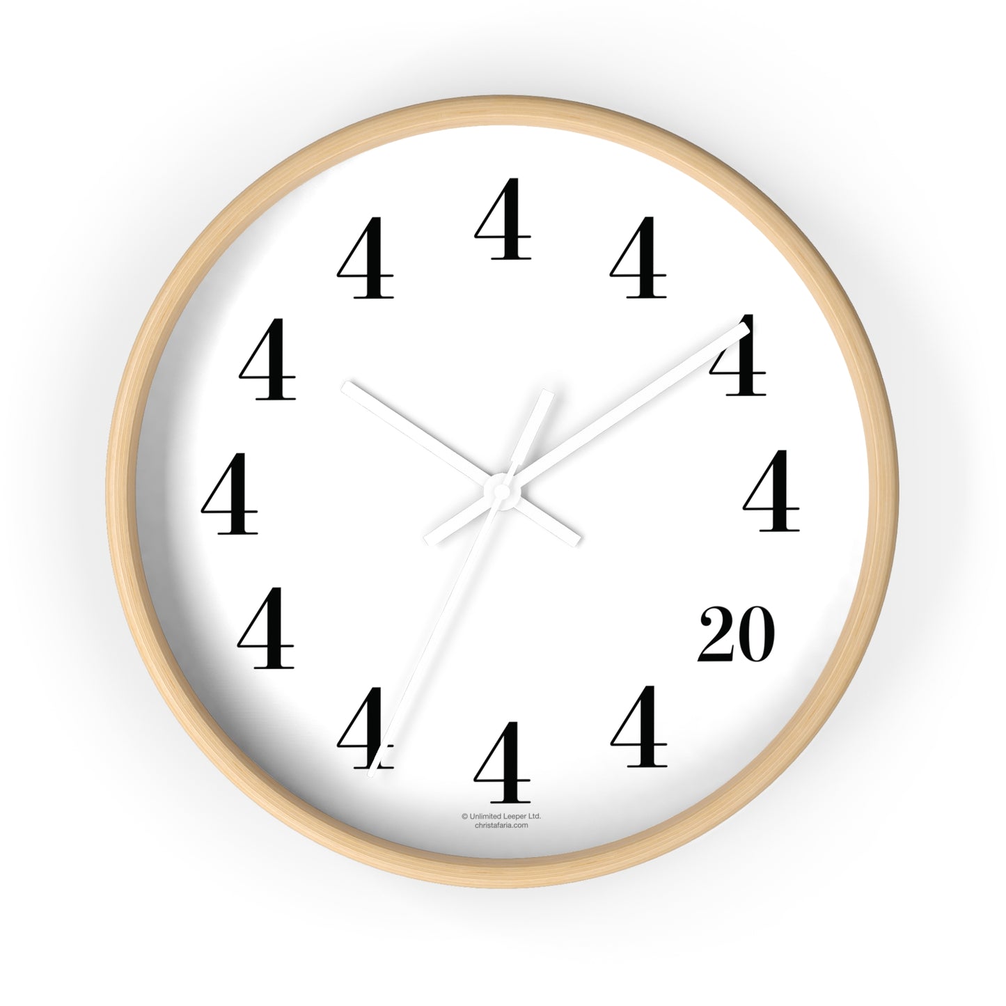 420 Office™ Clock - Framed