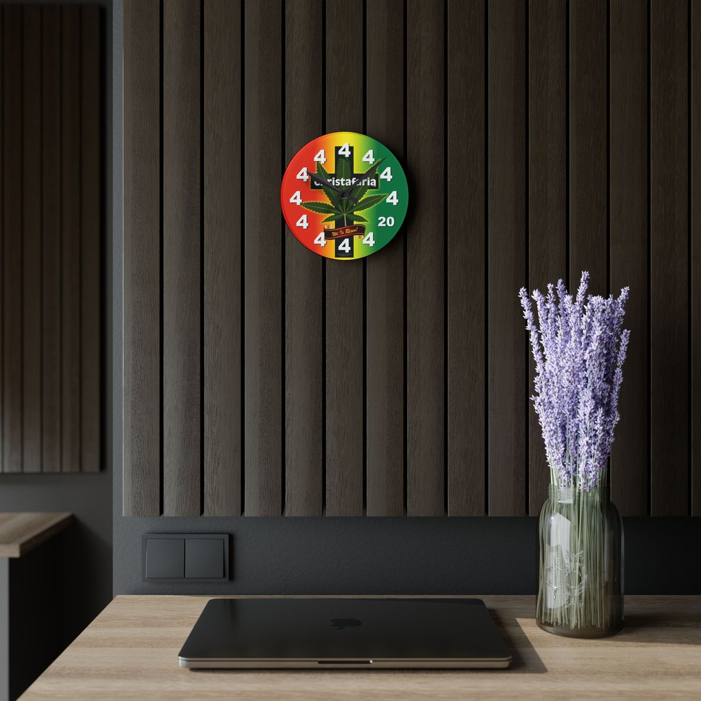 Christafaria™ Clock - Acrylic