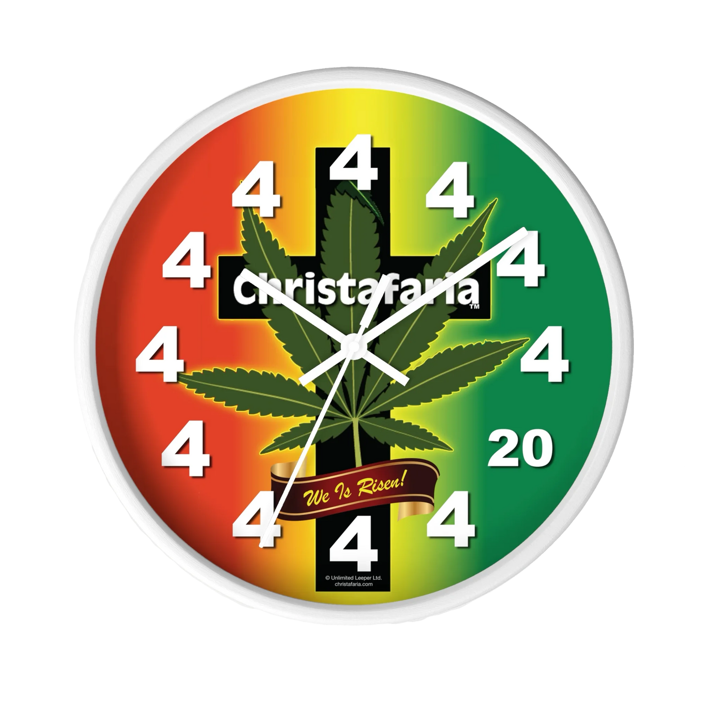 Christafaria™ Clock - Framed