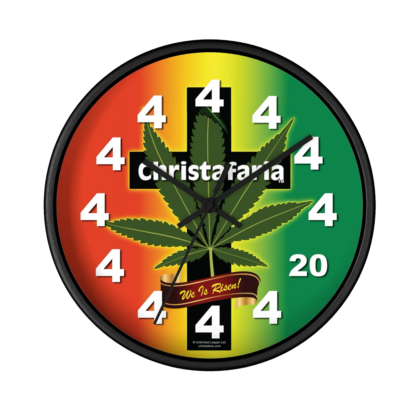 Christafaria™ Clock - Framed