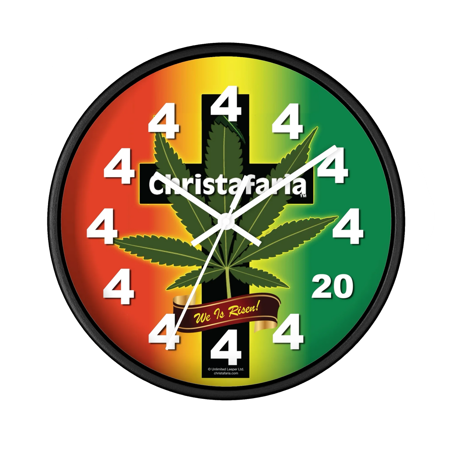 Christafaria™ Clock - Framed