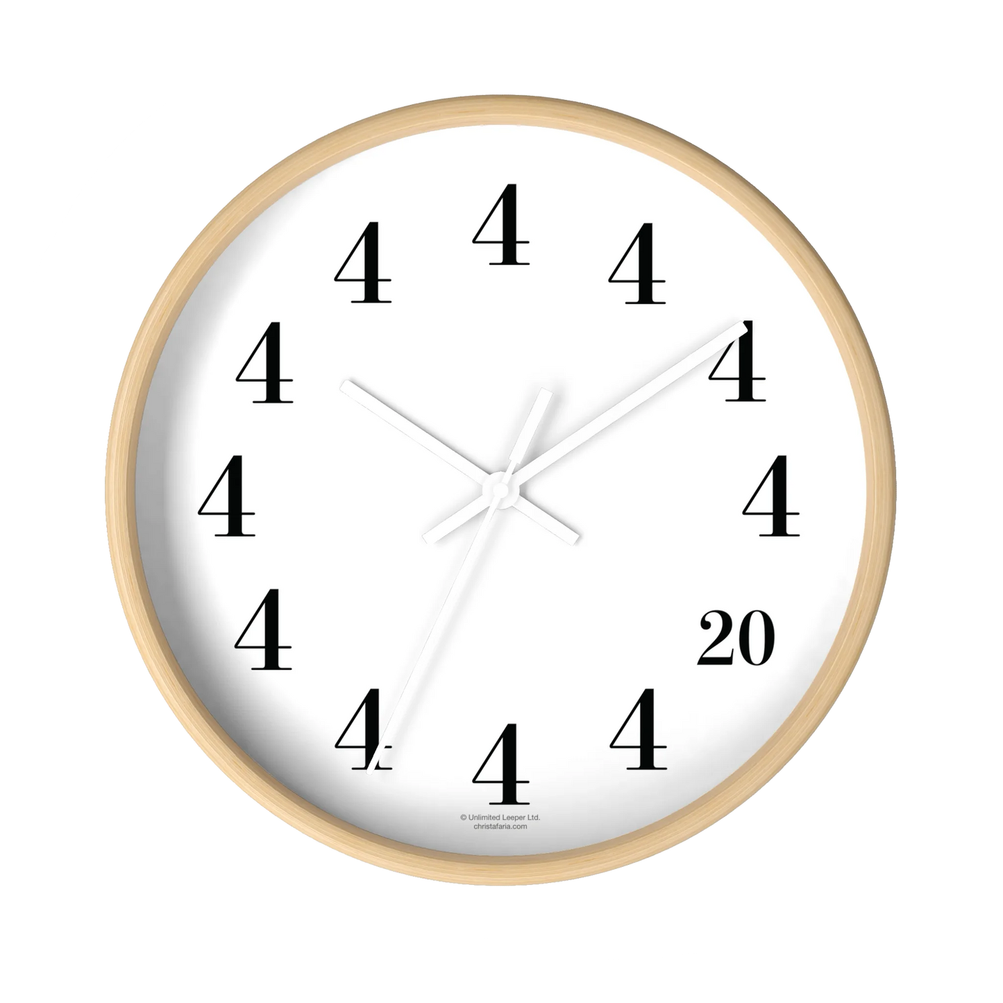 420 Office™ Clock - Framed