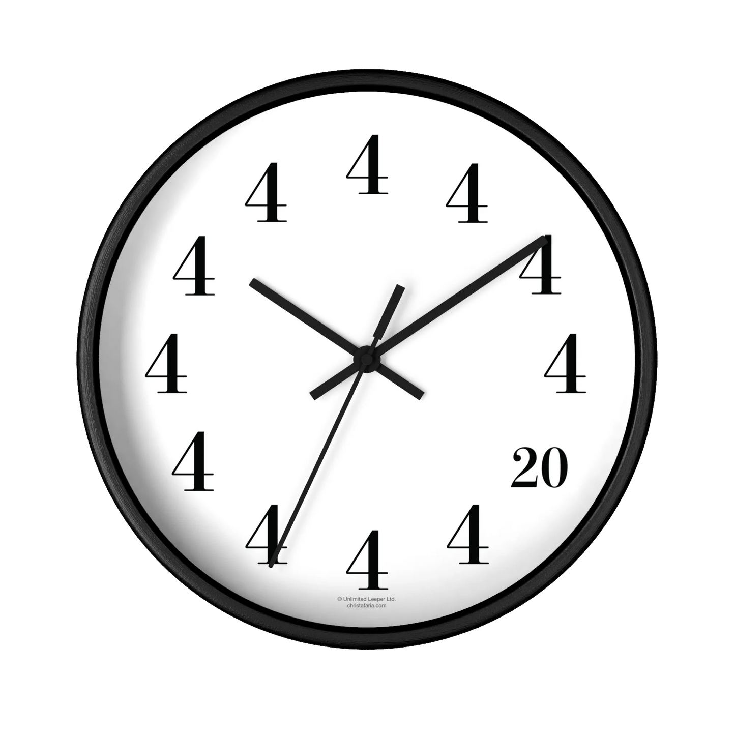 420 Office™ Clock - Framed