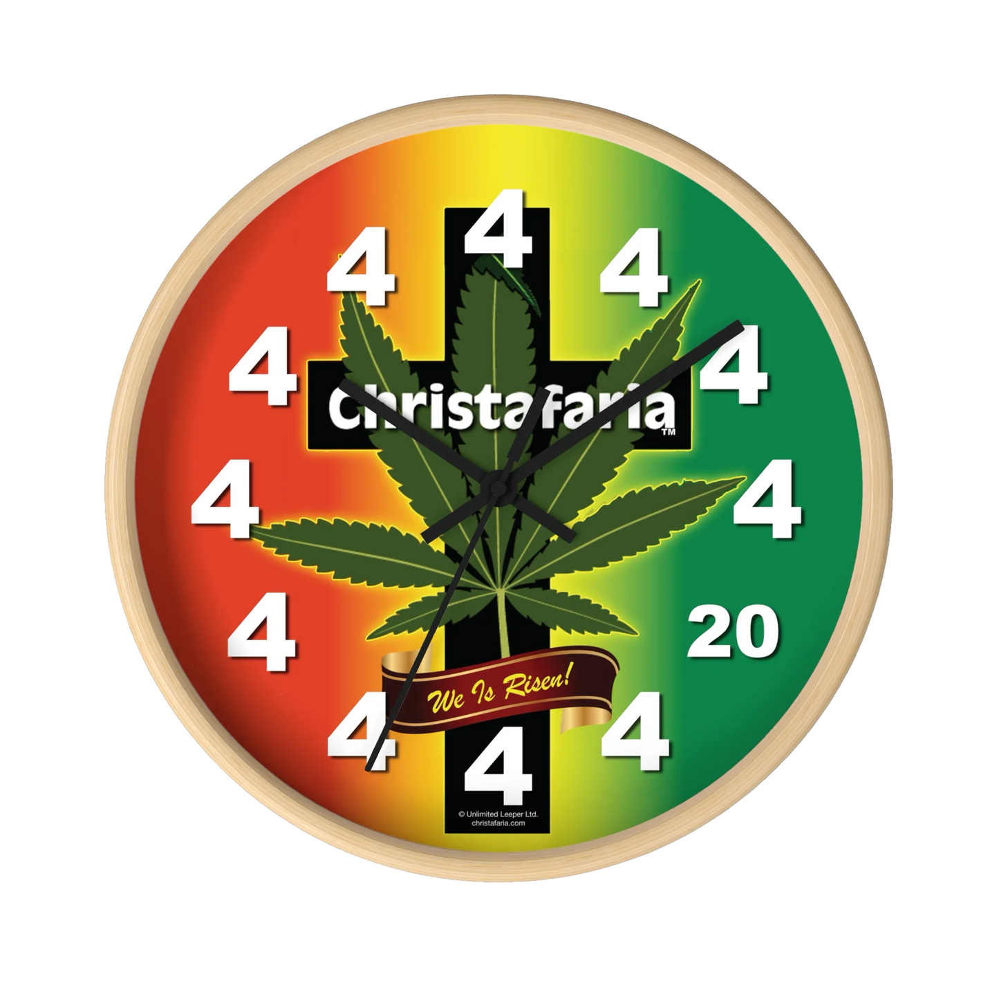 Christafaria™ Clock - Framed