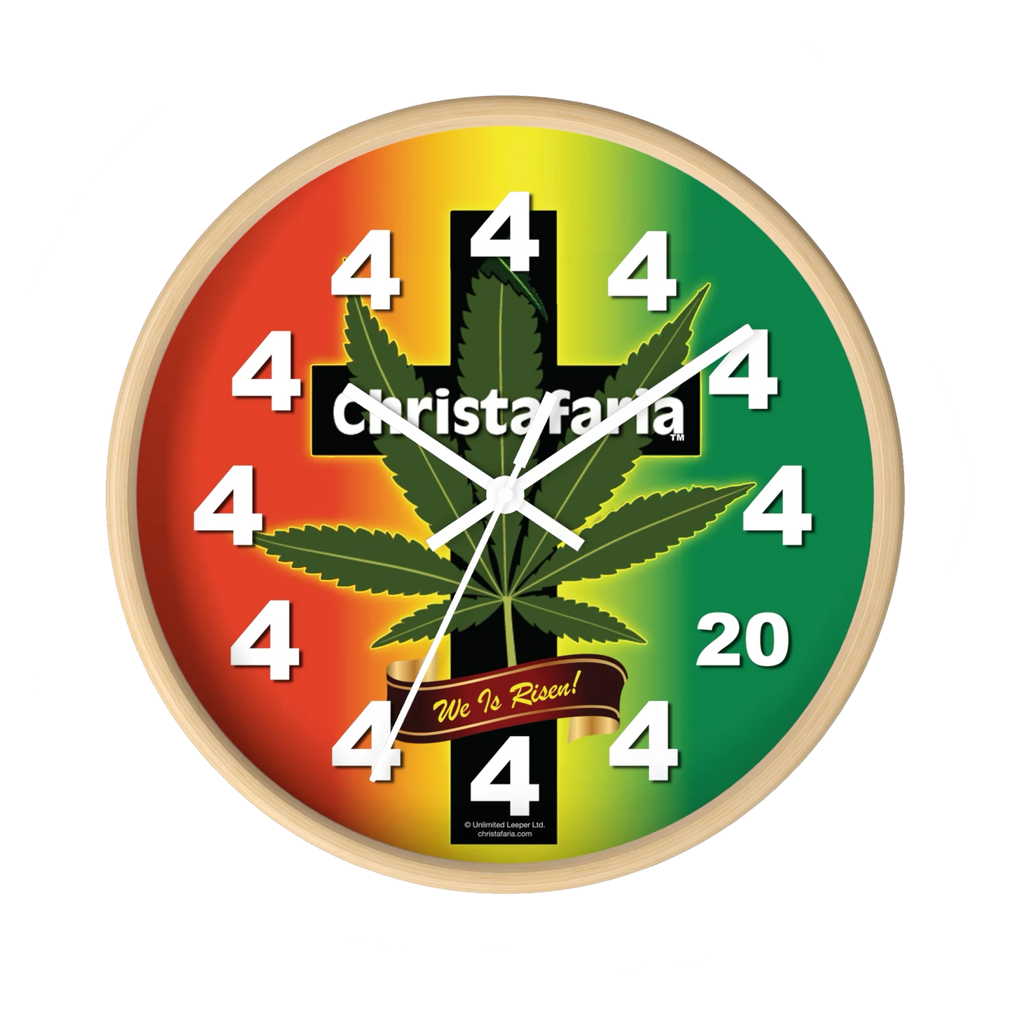 Christafaria™ Clock - Framed