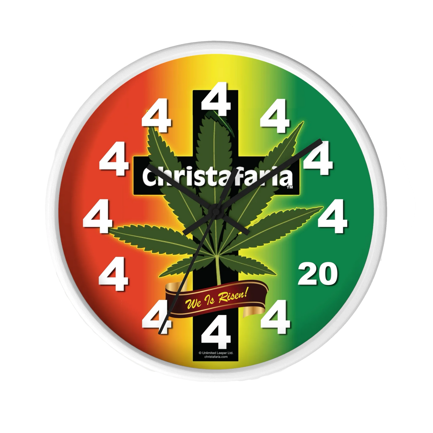 Christafaria™ Clock - Framed