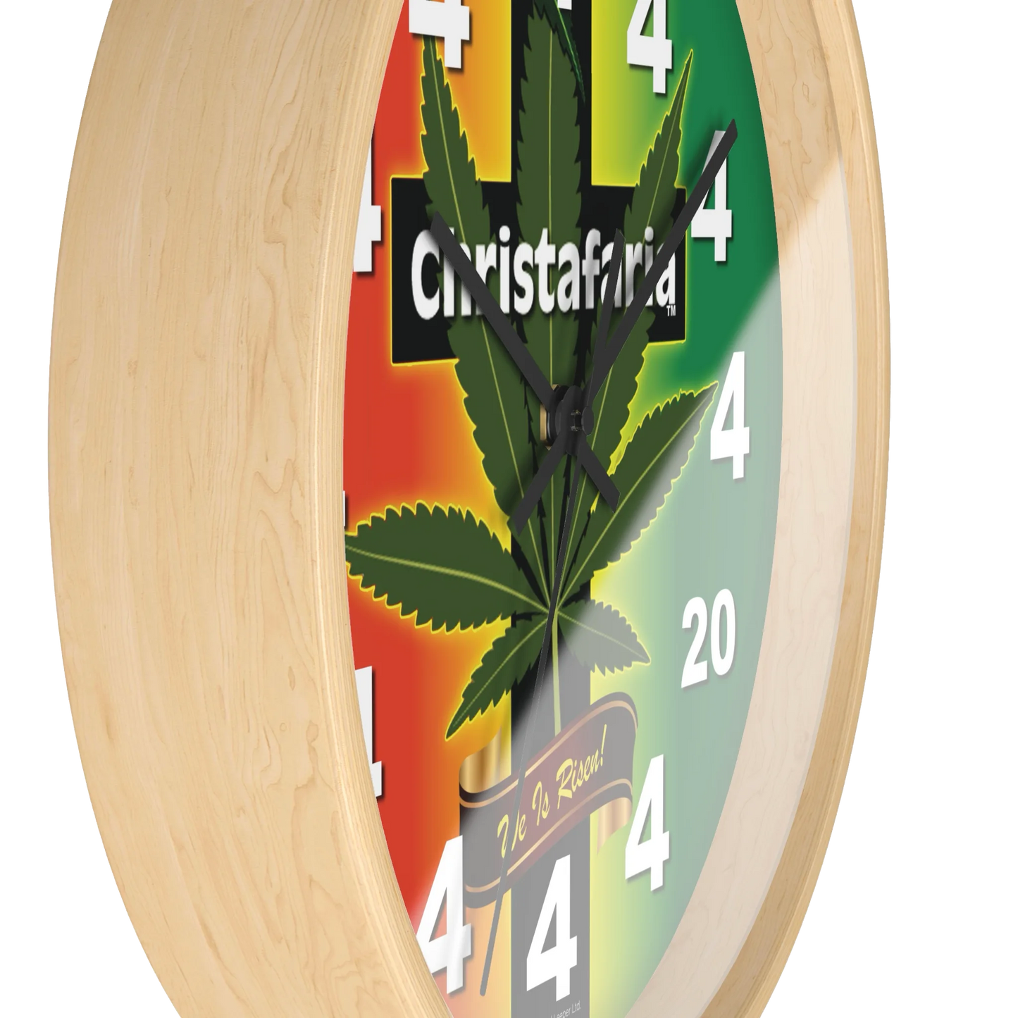 Christafaria™ Clock - Framed